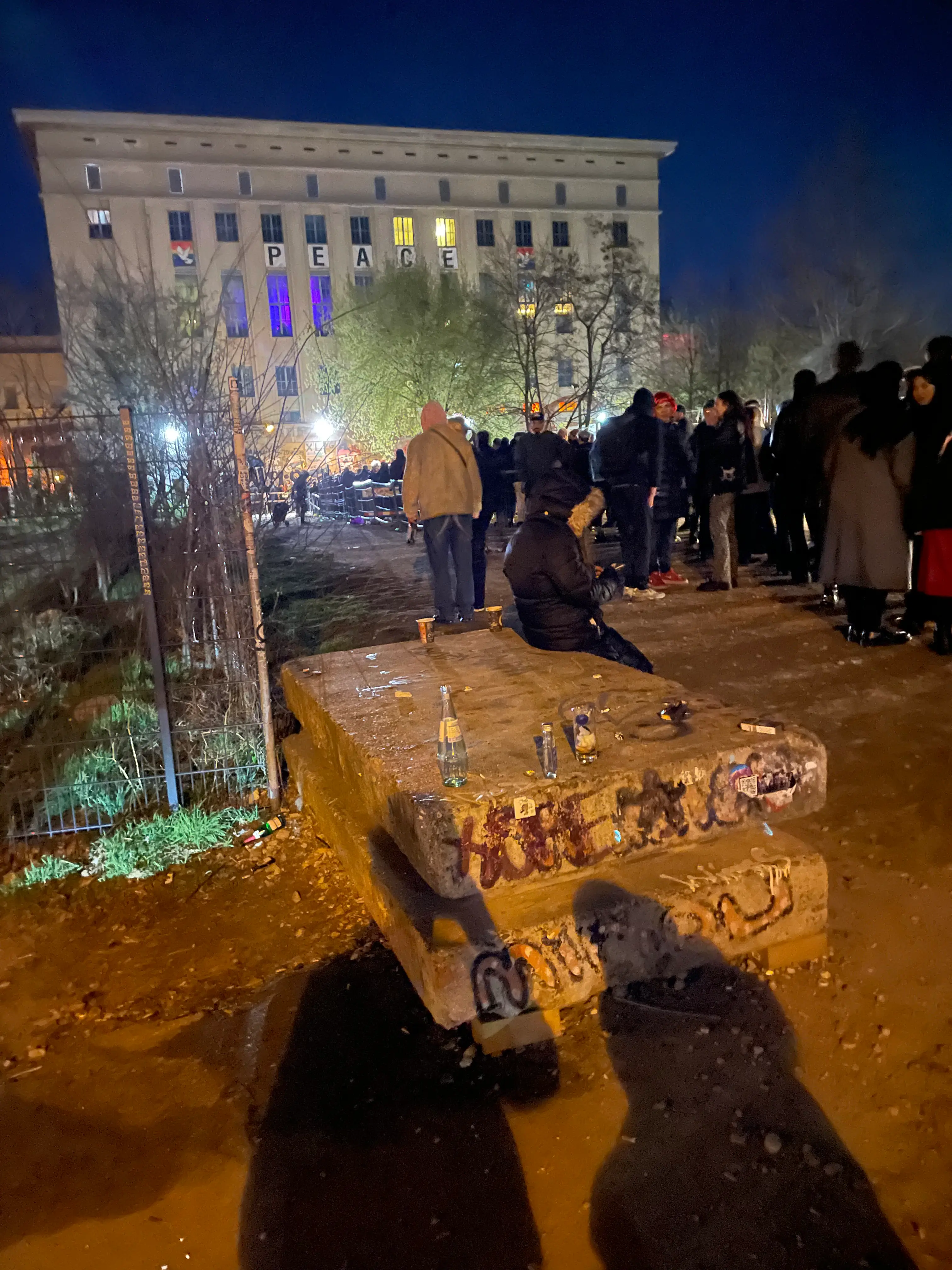 The queue outside Berghain, from our Berlin photo archive
